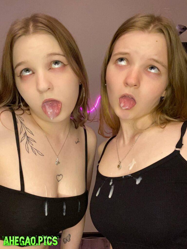 you'd cover our sweet ahegao with your sweet cream, wouldn't you