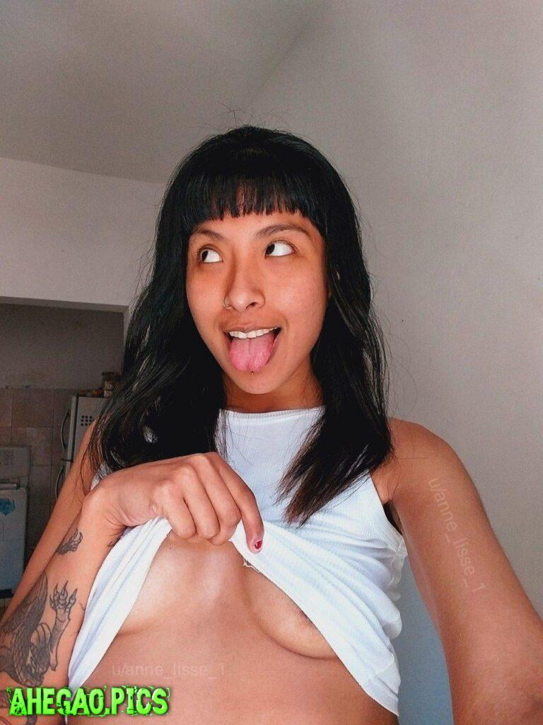 You know it's the ideal pose for a happy ending ahegao
