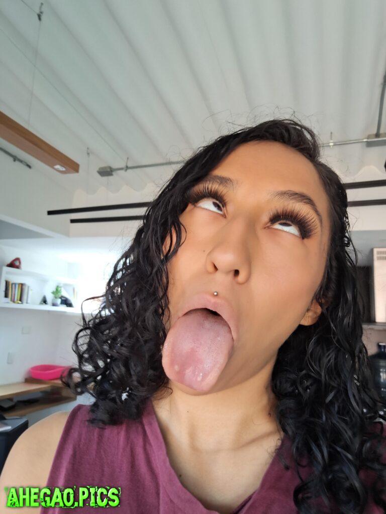 real ahegao for you
