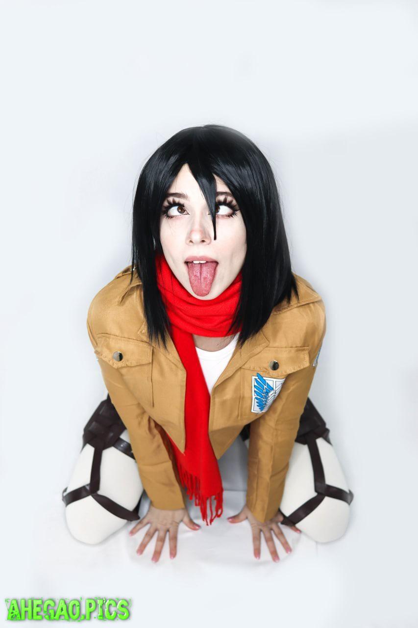 Naughty Mikasa gone wild